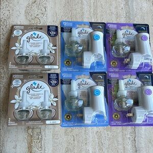 🆕 NEW lot of 6 packs Glade PlugIns Scented Oil